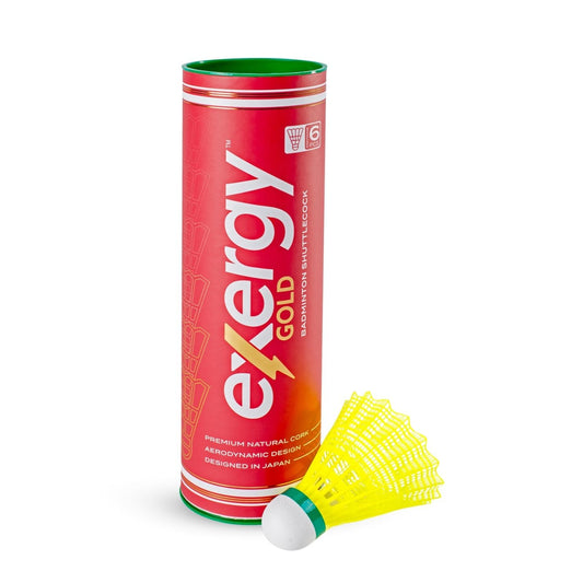Exergy GOLD Nylon Shuttlecock