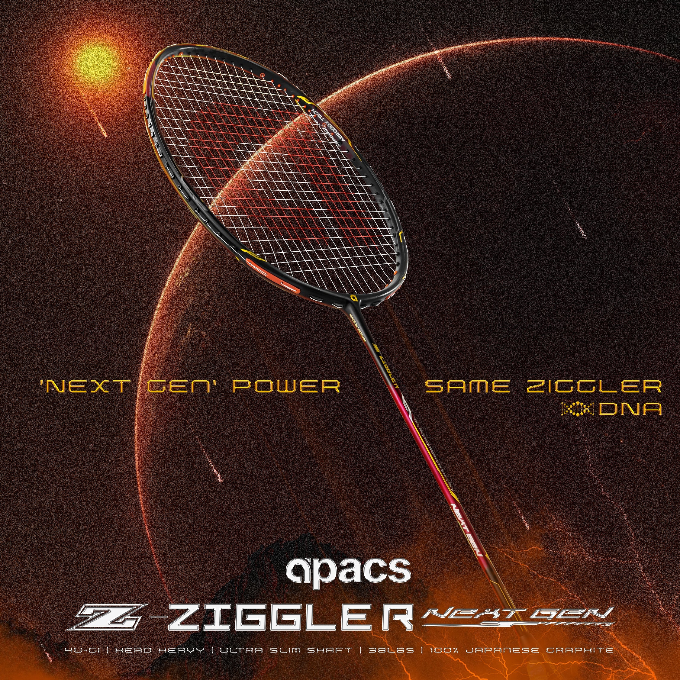 Apacs Z-Ziggler Next Gen – House of Racket Apacs Z-Ziggler Next Gen – House of Racket