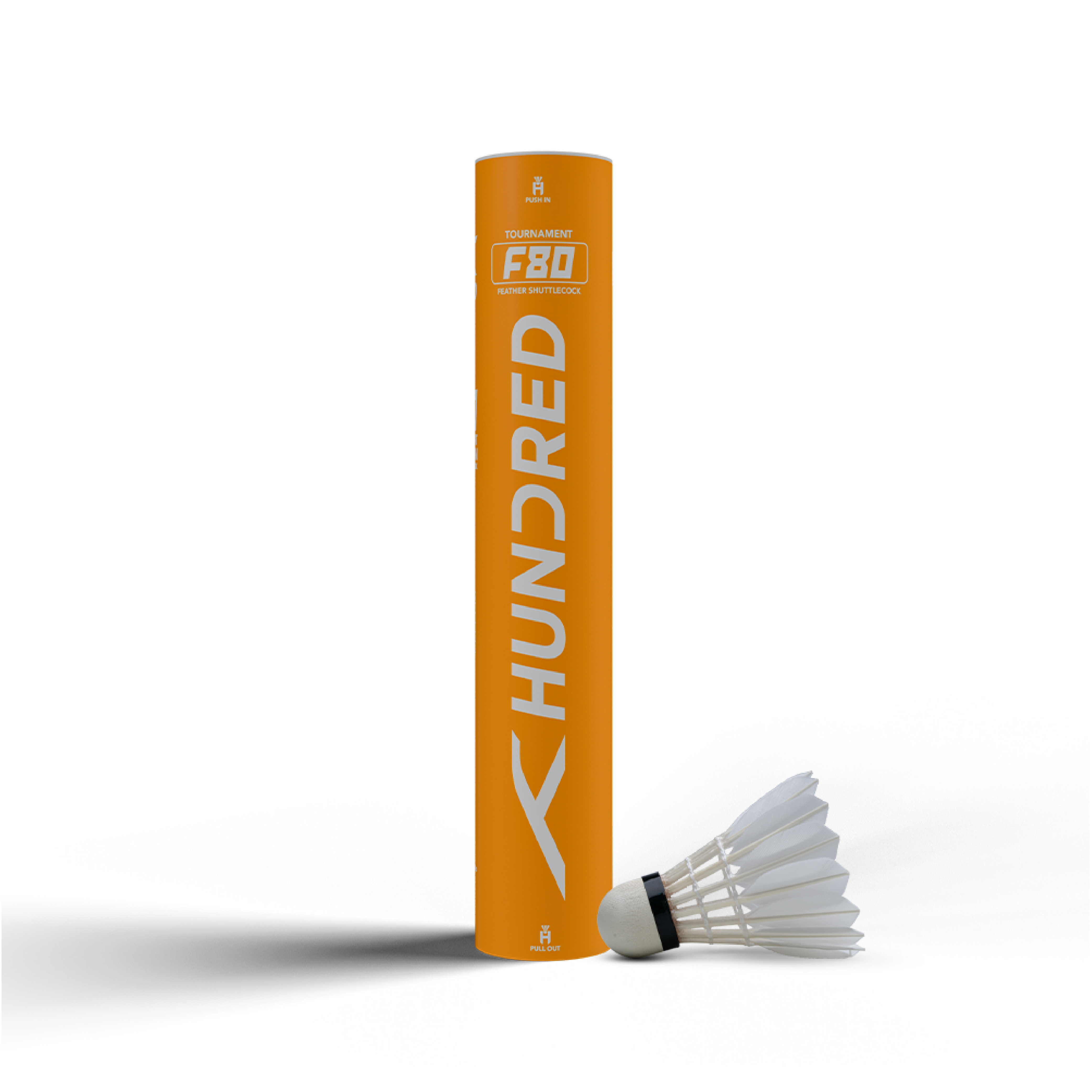 Hundred F80 Feather Shuttlecock – House of Racket