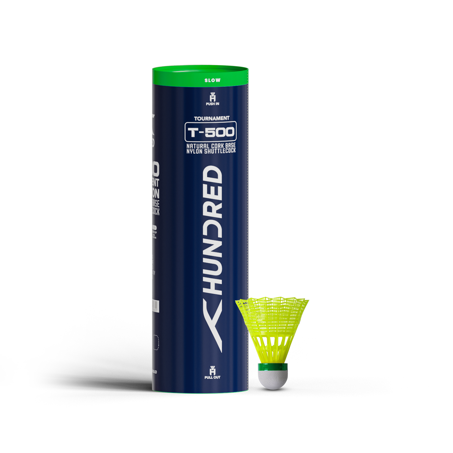 Hundred T 500 Nylon Shuttlecock