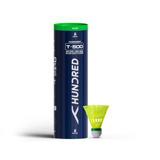 Hundred T 500 Nylon Shuttlecock
