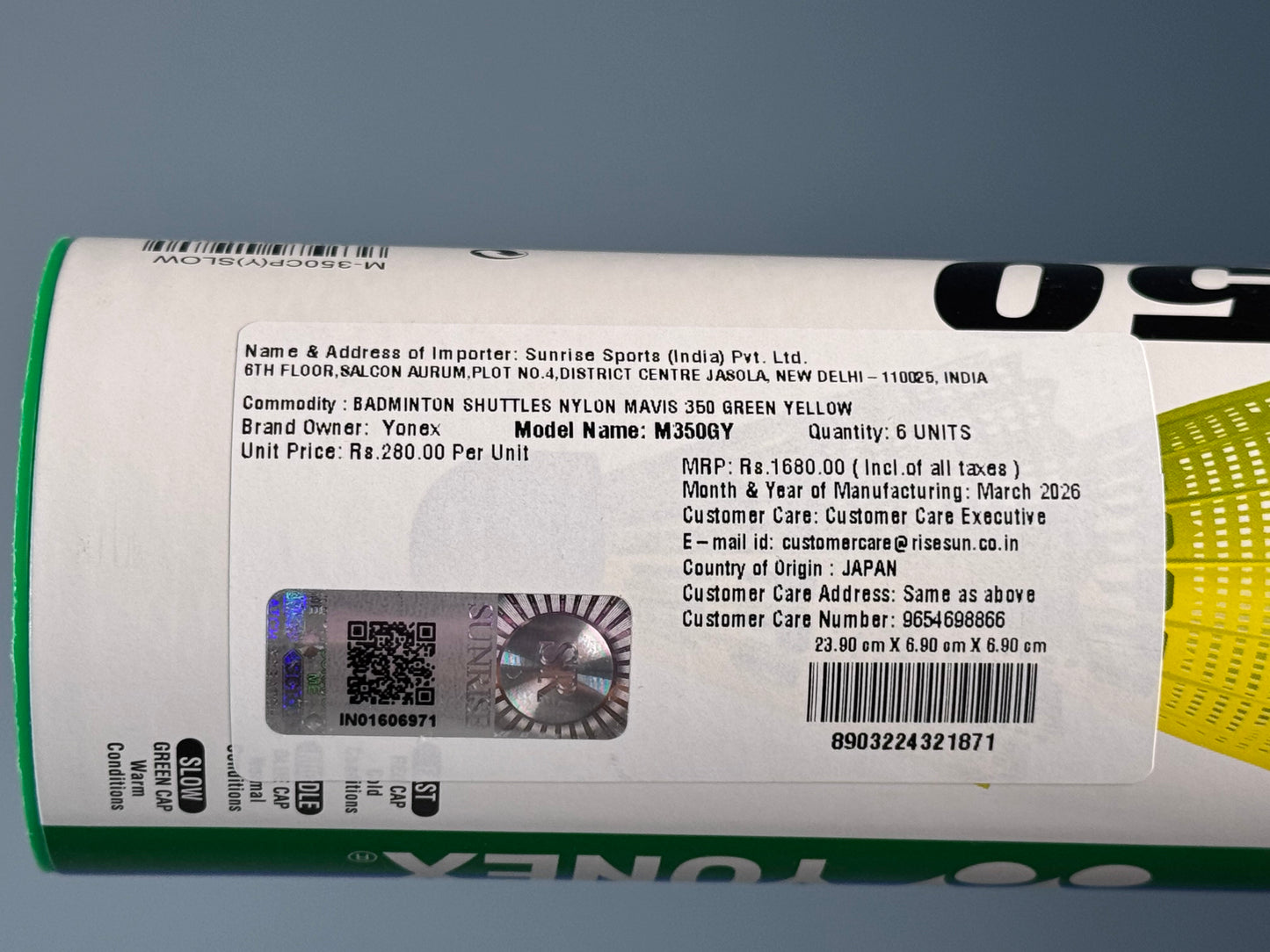 Yonex Mavis 350