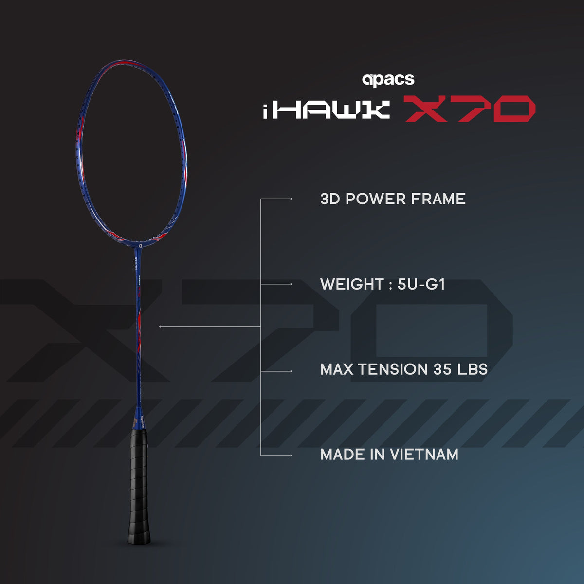 Apacs iHawk X70