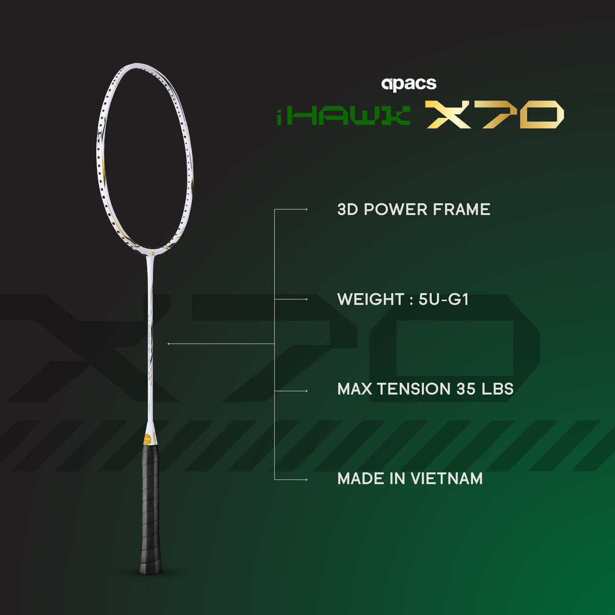 Apacs iHawk X70