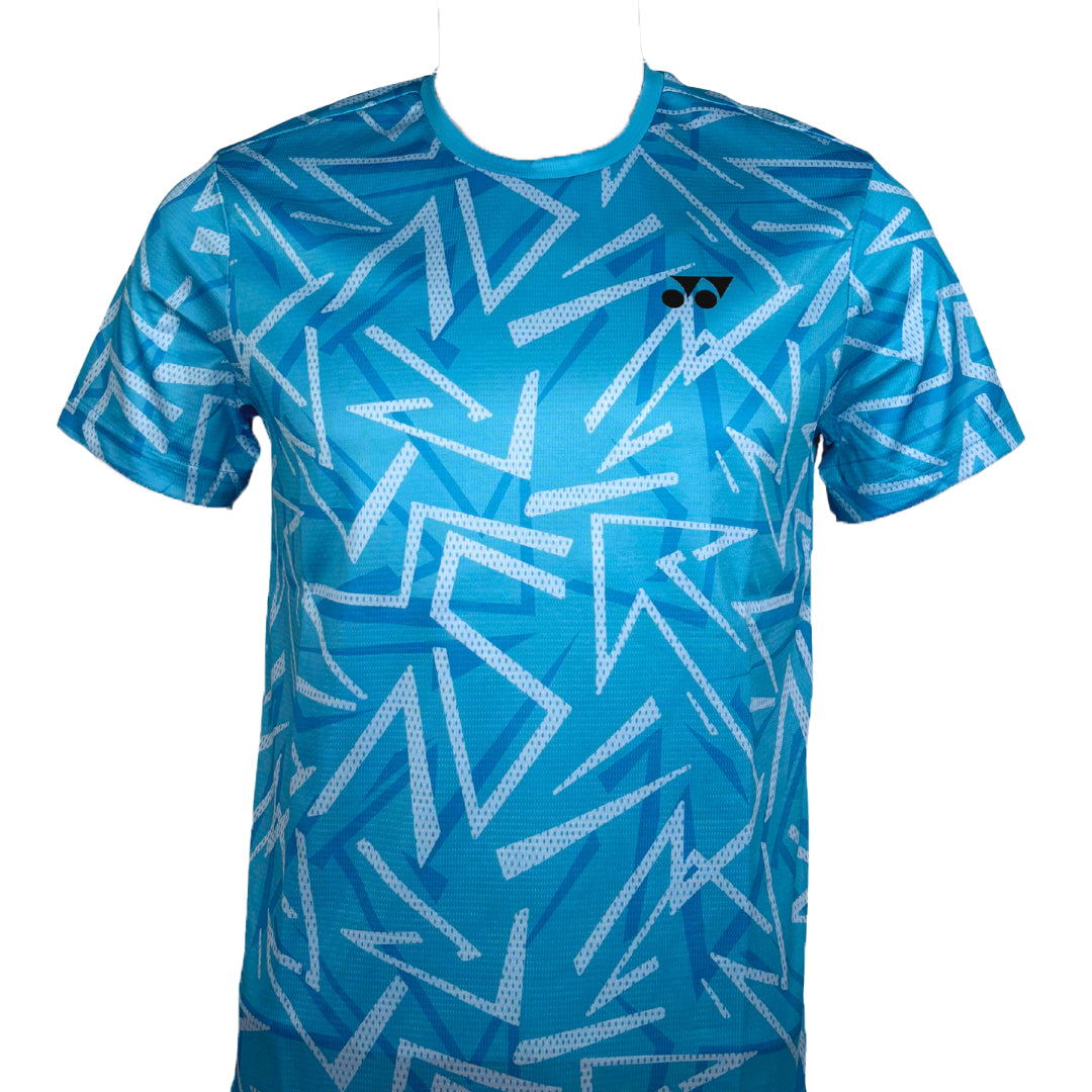T-shirt Cyan Blue
