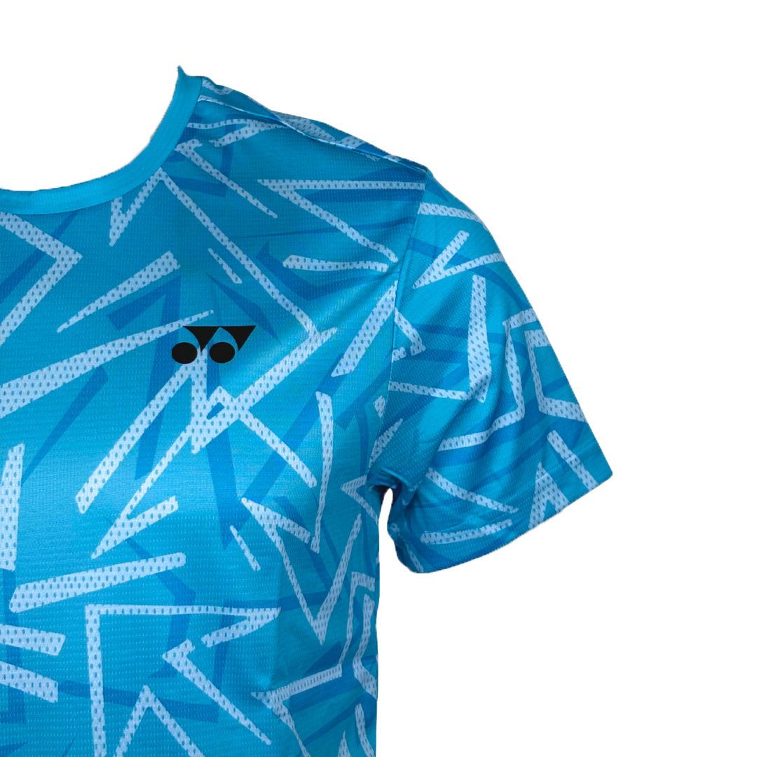 T-shirt Cyan Blue